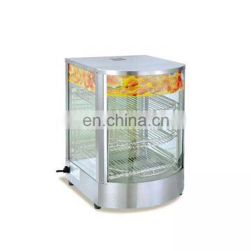 Restaurant Electric Stainless Steel Buffet Bain Marie Heating HotFoodWarmerShowcasewith Glass Top