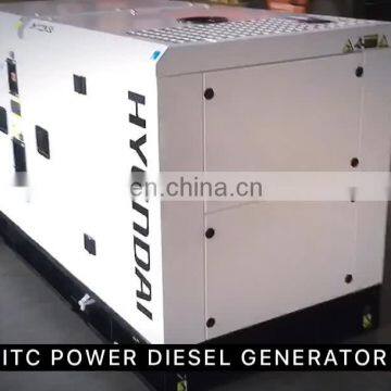 1500rpm 30kva 4 cylinder water cooled diesel generator with silent performances