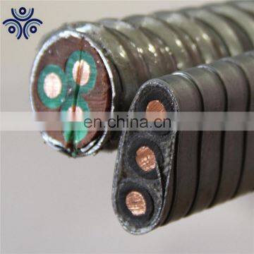 EPR insulation galvanized steel tape interlocked submersible oil pump cable