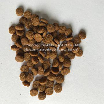 dry dog food  ,fresh meat ,