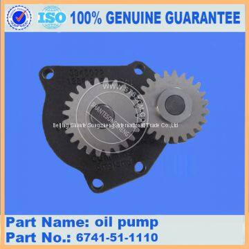 PC200-7 engine 6D102 oil pump 6731-51-1111(Email:bj-012@stszcm.com)