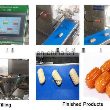 Spanish Churro Maker Small Filling Making Encrusting Machine