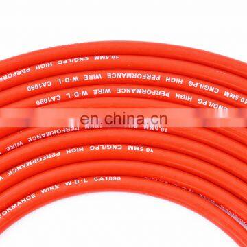 Racing Spark Plug Wires Set Red 10.5mm For Ford F-150 Mustang 5.8 5.0L photo-5