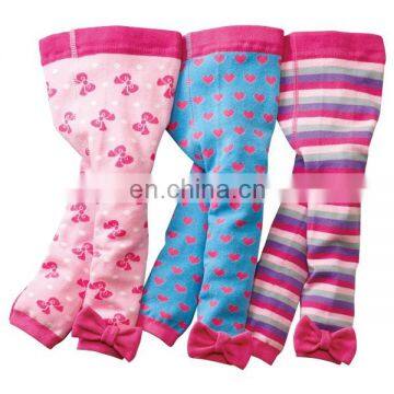 Toddler Boys Girls Knit Footless Ankle Tight Leggings Pants Tights Printed Polkar Dot Skull Trousers 4 Size 3 Pairs/pack photo-3