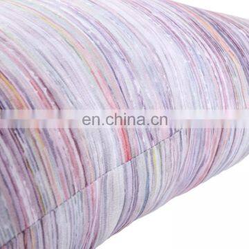 Polyester Canvas Printed Creative Melange Striped Space Dye Decorative Pillow photo-6