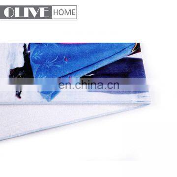 China Reliable Supplier Printed Cotton Towels Colorful Soft Cartoon Beach Towel With Frozen Printing Pattern photo-5