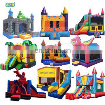 action air used kid universal unisex trend train commercial bounce house with blower