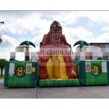 China Clearance Whole Sale Popular Large Dinosaur Inflatable Play Ground for Sale photo-2