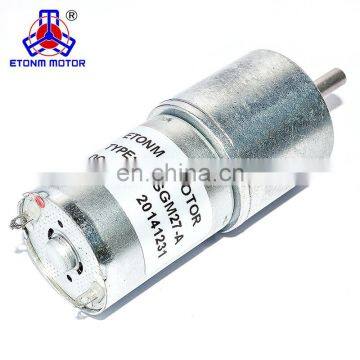 12v 24v 330 Rpm High Torque dc Metal Geared Motor photo-5