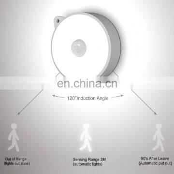 Portable Energy Saving Wall Lamp With PIR Motion Sensor USB Charging Indoor LED Light photo-4