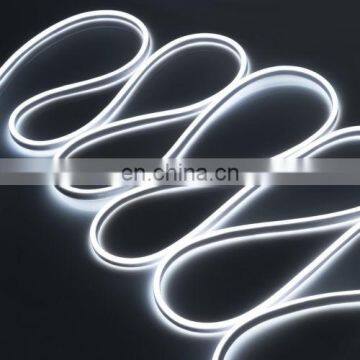 High Quality 220V Waterproof IP67 8*16mm White Color LED Flex Neon Rope Light With CE RoHS