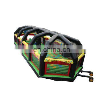 All In One Inflatable Sports Arena 5 In 1 Combo Football Twister Volleyball Game Field photo-3