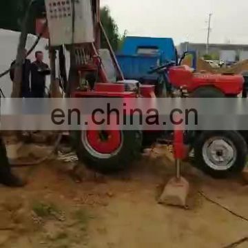 Strongly recommend 100-150m depth tractor mounted water well drilling rig