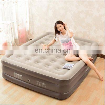 Twin Queen Size Inflatable Sleep Air Mattress Bed Raised Electric Airbed With Built In Pump