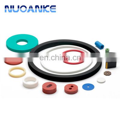 Manufacture PTFE Flat Gasket Cylinder Silicon Neoprene NBR Heat Resistant Washer Square O-ring Rubber Custom Gasket