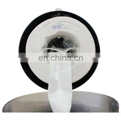 Plastic Bathroom Center Free Pull Toilet Tissue Paper Roll Towel Dispenser