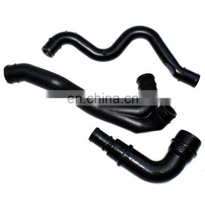 Free Shipping!6pcs/ Set For VW Golf Jetta MK4 Audi TT Engine Crankcase Breather Hose Kit