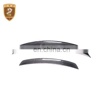 MS Style Carbon Fiber Spoiler Car Rear Wing For Bentley Continental GT photo-2