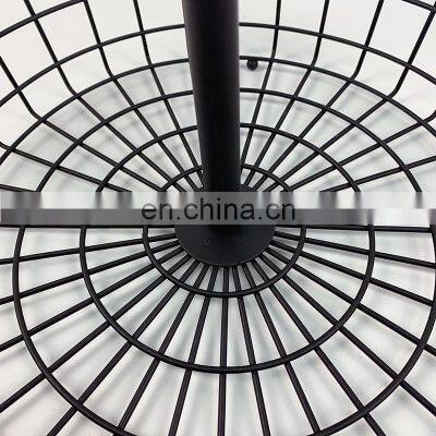 2-Tier Fruit Bowl Metal Wire Fruit Basket Bread Vegetable Organizer Storage Dining Table Kitchen Counter Organizer photo-5