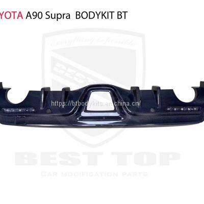 For Toyota A90 Supra Rear Diffuser Carbon Fiber Facelift photo-2