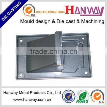 Customize Aluminum Die Casting CNC Machining Powder Coating for Solar Led Light Cover photo-2