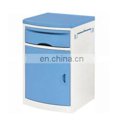 Multi-function casters ABS hospital storage bedside locker bedside cabinet