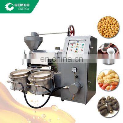 Fully automatic peanut jatropha cold press oil extractor