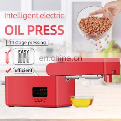 Smart Control Portable Cold Press Cooking Oil Pressing Machines Home