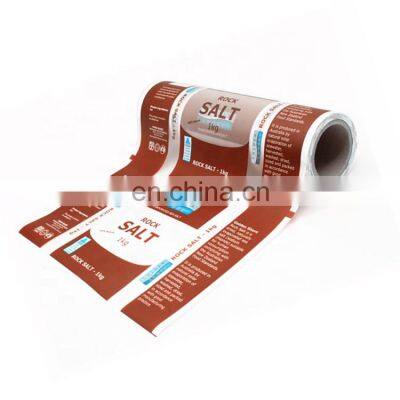 Custom Printed Seasoning Salt Laminated Plastic Packaging Roll Film photo-3