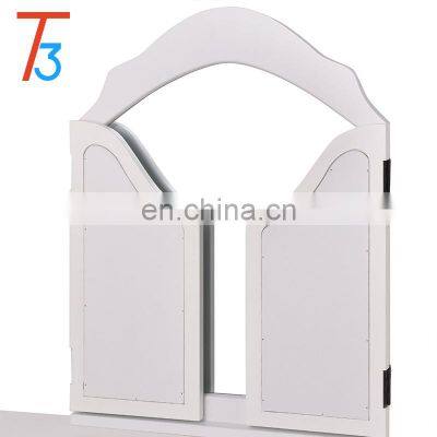 Antique Dressing Table With Mirror And Stool Made In China Dressing Table photo-5