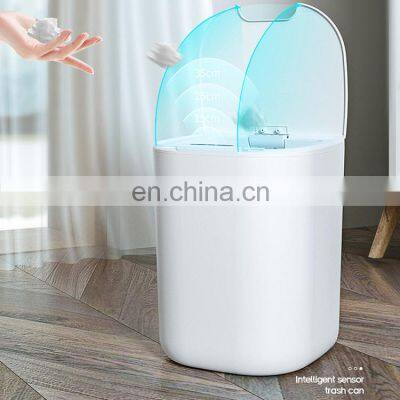 Kitchen Automatic Touchless Infrared Motion Sensor Trash Can Bedroom Smart Bin photo-3