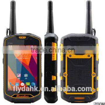 walkie talkie function runbo Q5 rugged waterproof mobile phone