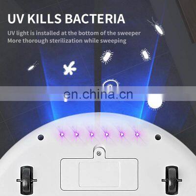 China Oem uv Clean Robotic Self Cleaning Floor Sweeper Intelligent Automatic Smart Mop Robot Vacuum Cleaner photo-2