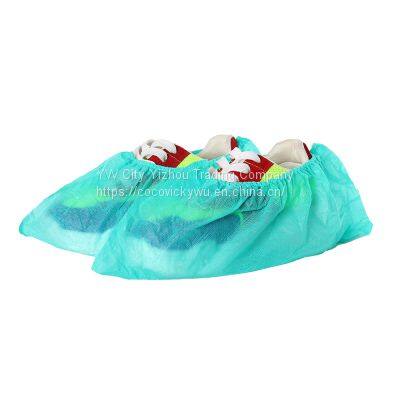 Water Proof Disposable Plastic Pp Cpe Medical Boot Shoe Covers Disposable Non Slip