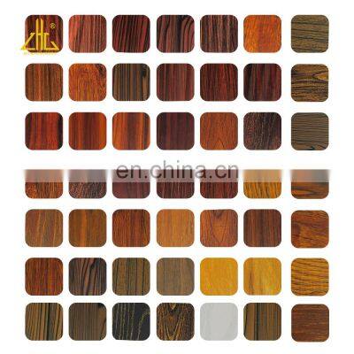 New Fashion Color 6063 White Paper Transfer Printing Wood Grain Aluminium Extrusion Profile photo-5