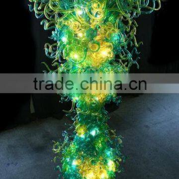 Beautiful Led Glass Chandelier Pendant Lamp Modern