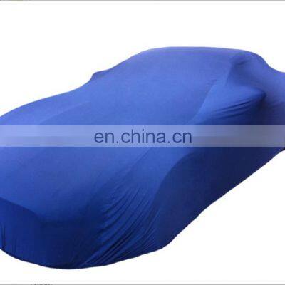 HFTM Multi-function Best Price Professional Manufacturer Custom Logo Full Spandex Indoor Universal Car Body Cover photo-2