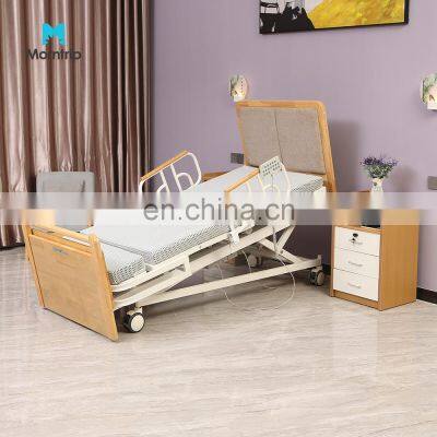 Home Care Adjustable Chair Rotating Bed Hospital Electric Nursing Rotational Disable Patient Care Bed photo-3