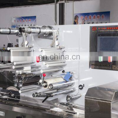 Horizontal High Speed Flow Packing Machine With Chocolate Bar Auto Feeding and Flow Wrapping Chocolate Foil Wrap Machine photo-4
