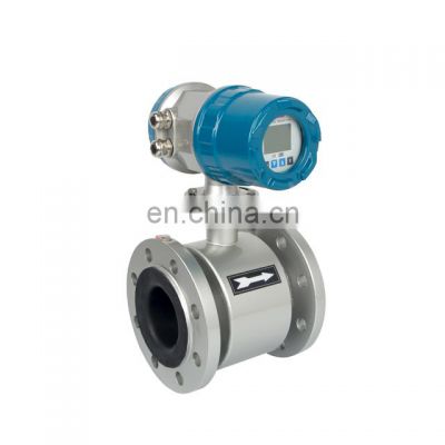 TEM82E Electormagnetic Inline Flow Sensor Inline Flow Transmitter For High Temp Flowmeter