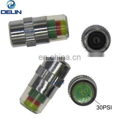 Custom Low Pressure 28 30 32 34 38 PSI Sensor Indicator Monitor Air Alert Tire Valve Cap photo-3