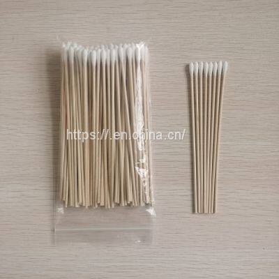 Disposable wooden pole degreased cotton swab sterile lion swab sampling test swab