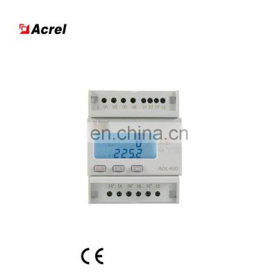 Acrel ADL400 multi tariff energies optional modbus rs485 connection power consumption energy meter for ac