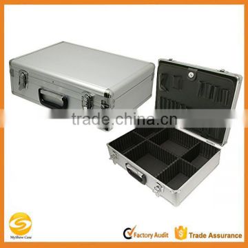 Aluminum hard shell Laptop flight case,tools storage box,DJ storage case,hard briefcase