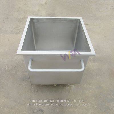 Factory Customized Cow Slaughterhouse 200L Standard Trolley For Livestock Abattoir photo-3