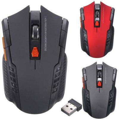 Desk 2.4G Wireless Mouse Responsive Smooth Portable Optical Mouse Cursor Control Gaming Mouse