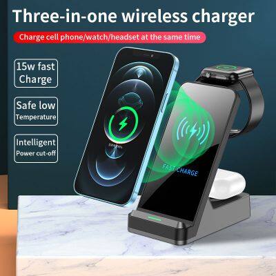 Trending Products 2023 New Arrivals Customized Luminous Logo 15W Wireless Fast Charger For Iphone 12 13 14 Pro Max photo-4