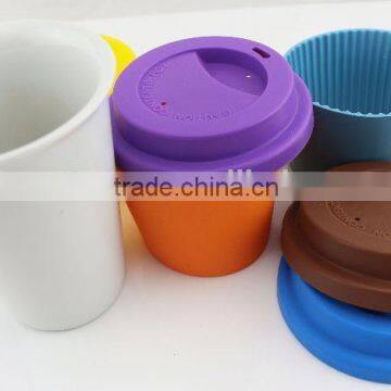 Custom design china mugs with lids