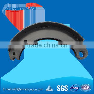 Proper hardness strength good fade resistance semi truck brake shoes