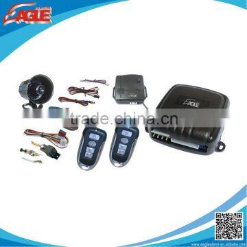 New One way hopping / learning code easy install car alarm cheap car alarm system viper car alarm system